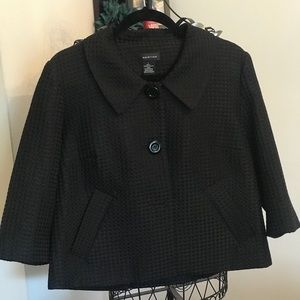 Black Blazer with 3/4” length sleeves